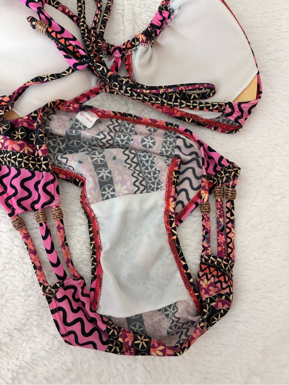 Patterned Bikini Set - Picture 3 of 3